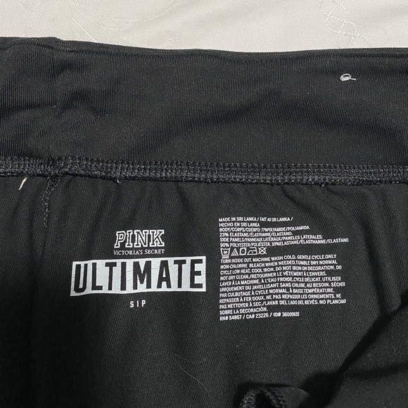 Pink‎ Victoria's Secret Ultimate Women's Joggers Black/Gray Size Small - Picture 2 of 11
